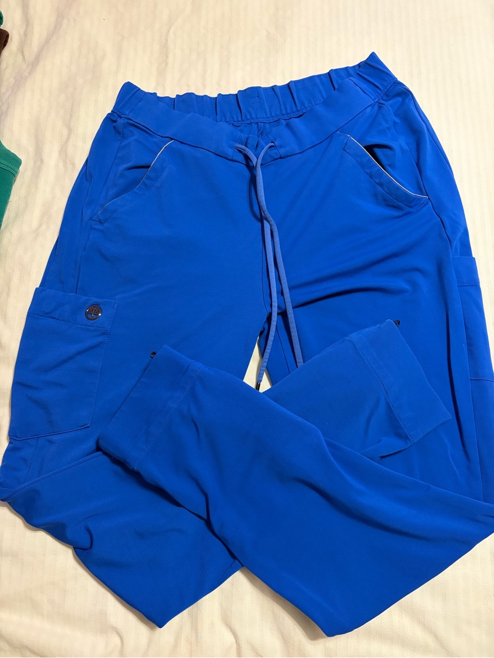 Medium Healing Hands Onyx SOFT Scrub Pants